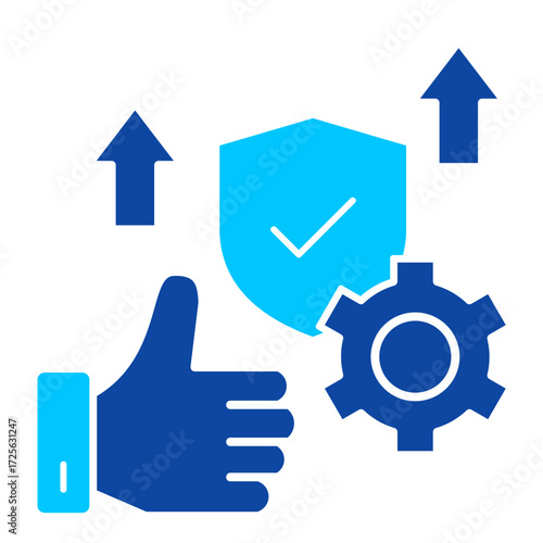 Compliance Blue Icon