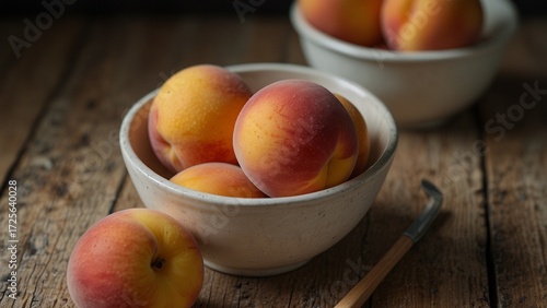apricots in a bowl