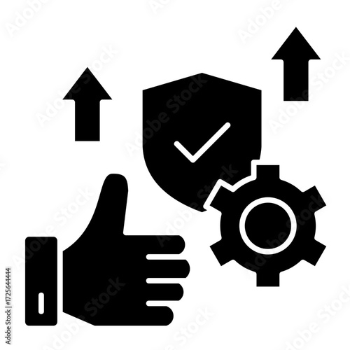 Compliance Black Icon