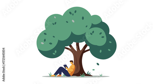 Effortless Efficiency: Serene Flat Design for Modern Business Solutions