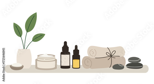 Elevating Professional Well-being: Clean Vector for Corporate Wellness & Digital Self-Care Initiatives