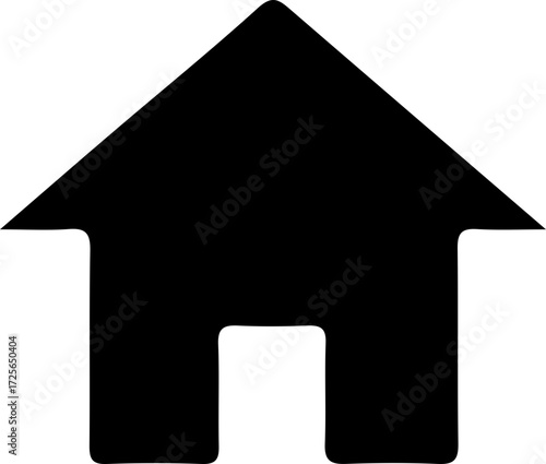 Social Media Icon in Black and White Vector Design