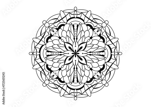 Mandala Art Work hand writing set 1 G