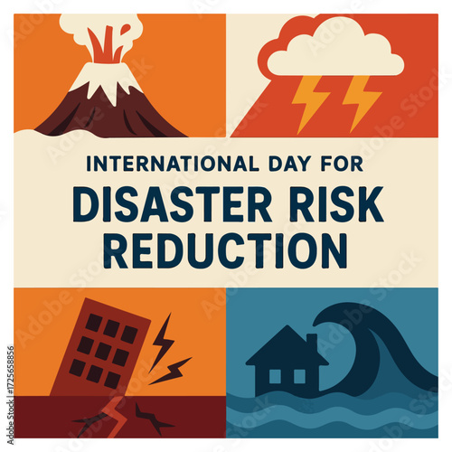 “International Day for Disaster Risk Reduction Awareness Flyer”