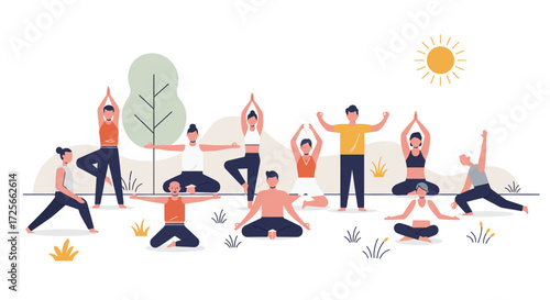 Seamless Integration & Collaborative Success: Modern Business Harmony Vector