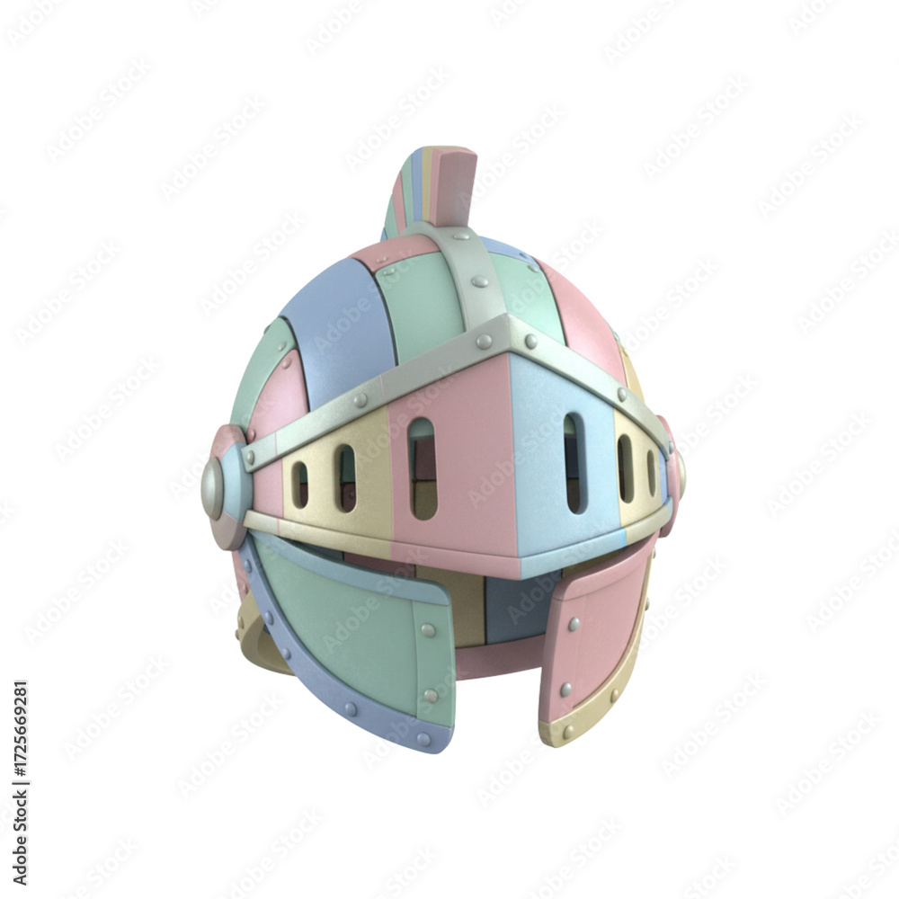 Fototapeta premium toy helicopter isolated on white