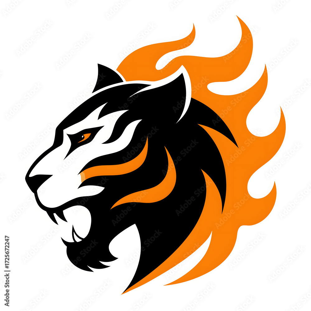 Fototapeta premium tribal horse tattoo