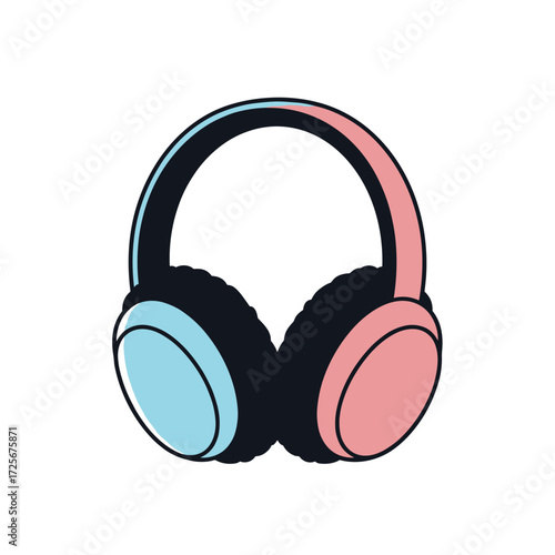 Stylish over-ear headphones with plush earcups and adjustable headband for immersive audio experiences