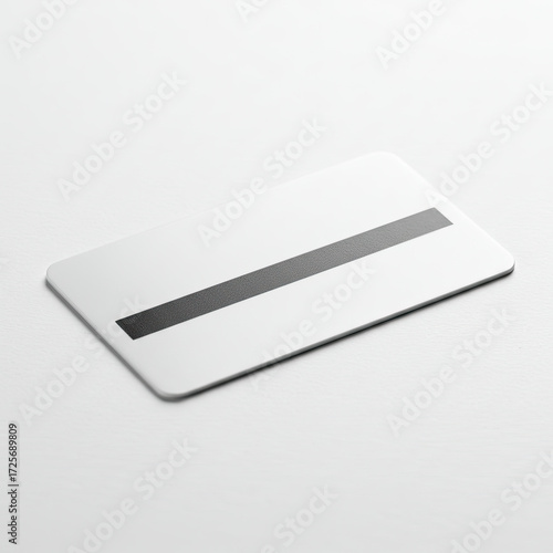 hotel card on white background