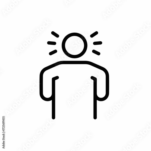 Frustrated person with radiating stress lines, symbolizing mental pressure and overload.