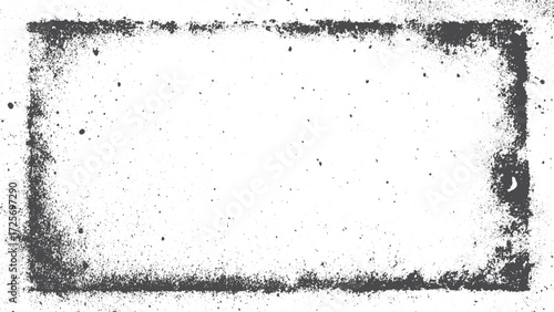 Abstract texture dirty and scratches frame. Dust particle and dust grain texture or dirt overlay use effect for frame. 