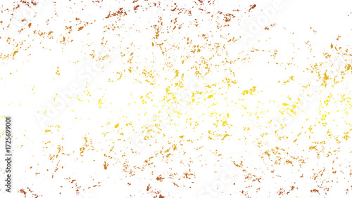Premium gold foil pattern with stains chips and scratches for design overlays. Golden sparkle texture with glitter and foil shimmer for modern luxury design. 