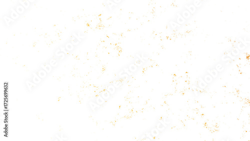 Luxury gold foil flakes and sparkle shimmer isolated on transparent background. Golden texture with luminous sparkle pieces for premium design and covers. 