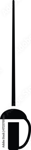 fencing vector symbol