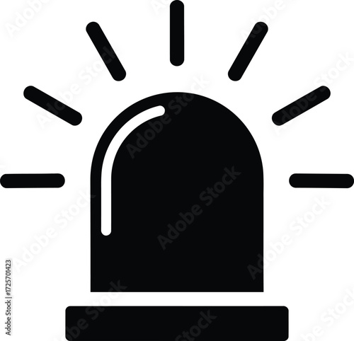 siren vector symbol