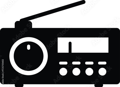 radio transmitter vector symbol