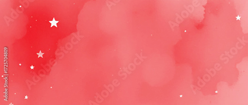China flag red watercolor background with stars background vector design
