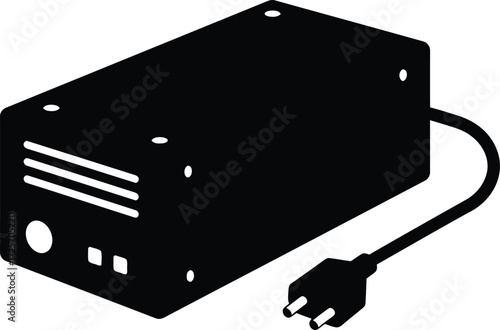 Vector power supply vector icon Design