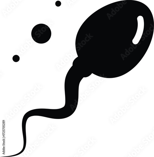 sperm vector symbol