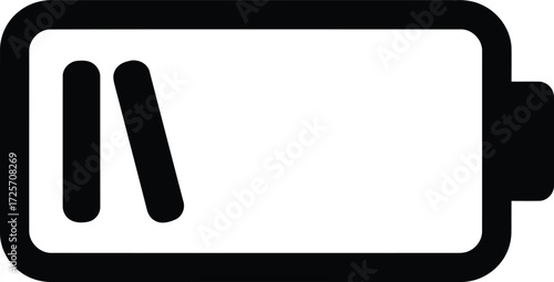 Vector Battery icon vector on a white background Design