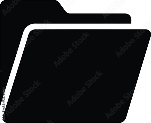 Vector Folder icon vector on a white background Design