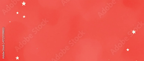 China flag red watercolor background with stars  vector design
