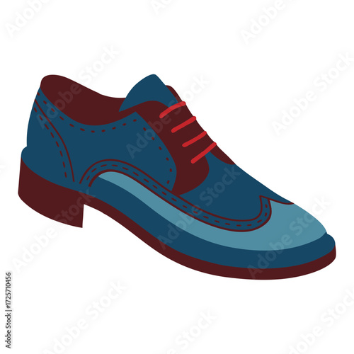 brogues shoes isolated
