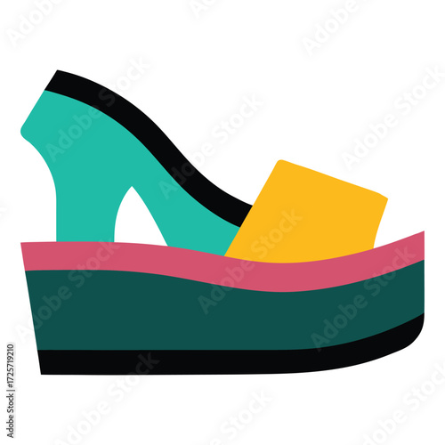 fashionable women  platform sandals