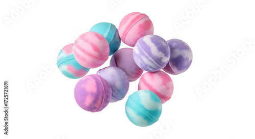 Colorful Bath Bombs Spa Relaxation Gift Set Aromatherapy SelfCare Beauty Treat Perfect for Women Girls