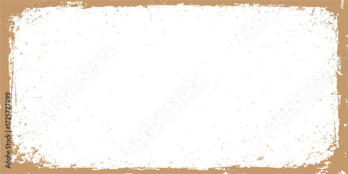 Vintage grunge paper texture: aged, brown, rough surface background pattern design