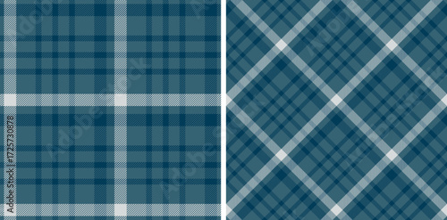 Checkered design for prints. Seamless turquoise color check pattern.Repeating patern plaid.  Repeated tartan fabric.Ekose texture. Madras flannel.Vector scottish fabriс.Checker line.Stripe gingham