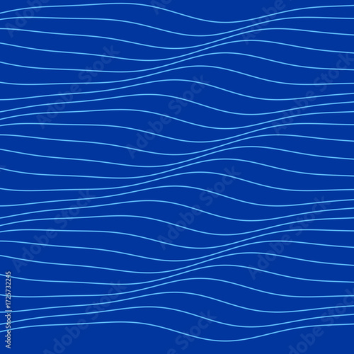 Mouvement liquide avec des lignes onduleuses