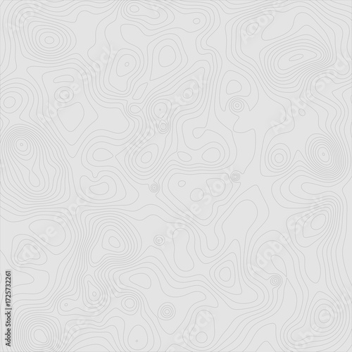 Courbes de niveaux et lignes de topographie pour décoration design