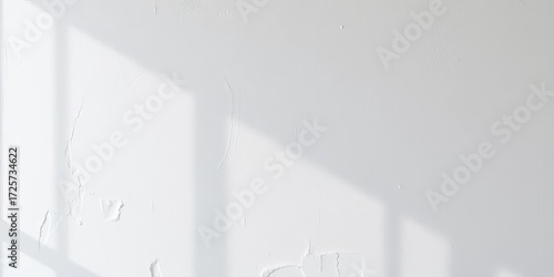 Deeply textured white wall with subtle shadows and uneven surface,  home,  painted wall