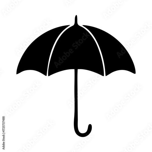 vector umbrella isolated on white background