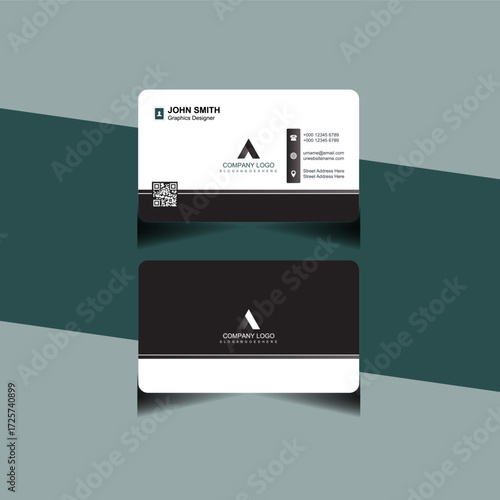 modern business card professional brand