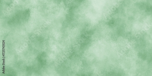 Abstract Elegant dark green background with mottled vintage texture in old fancy background design, texture of colored parchment paper.