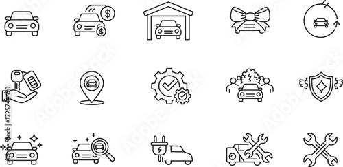 User profile avatar icons set, person silhouette, male and female account symbols, vector illustration