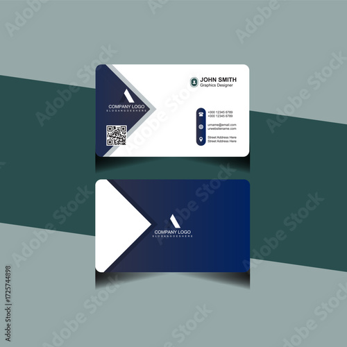 modern business card professional brand