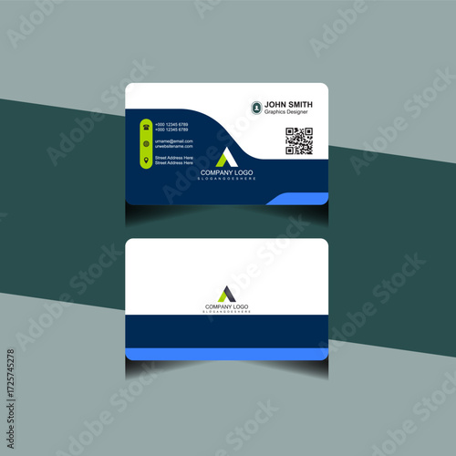modern business card professional brand