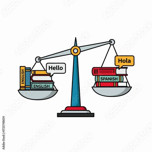 Comparing English and Spanish Language Learning Through Books and Translation Tools