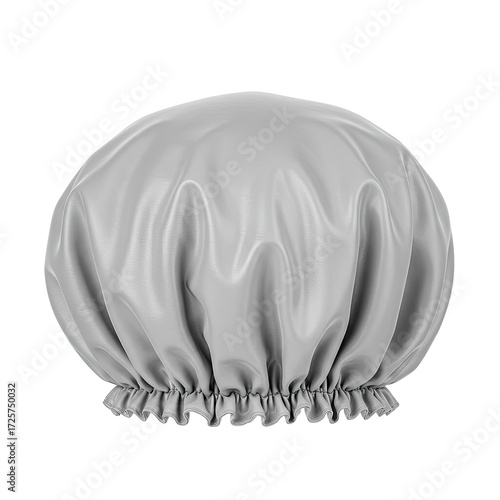 shower cap on white background