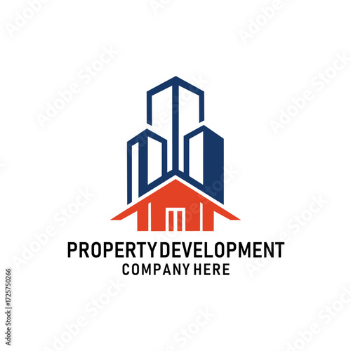 Modern and strong logo for a property development company