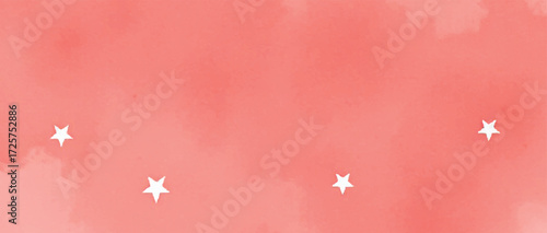 China flag red watercolor background with stars  vector design