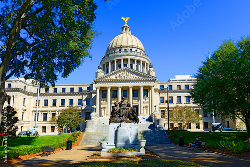 The State Capitol building at Jackson MS . 09.23.25