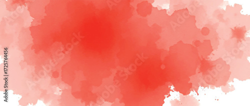 China flag red watercolor background vector design