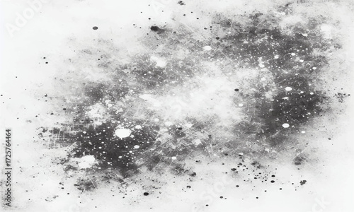 Abstract grunge dust and urban texture in vector distressed overlay style placed on a clean white background.