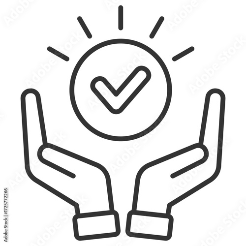 Support Outline Icon