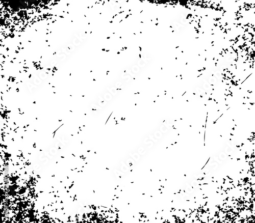 Abstract grunge black and white scratch marks in detailed vector illustration design placed on a background.
