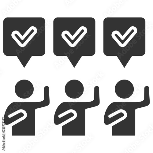 Agree Glyph Icon